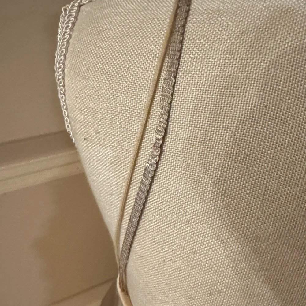 Silk Beige  Cami with Delicate Straps - Picture 4 of 7